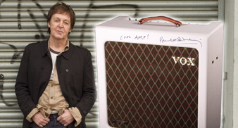 Paul McCartney Signed VOX Amp To Be Auctioned