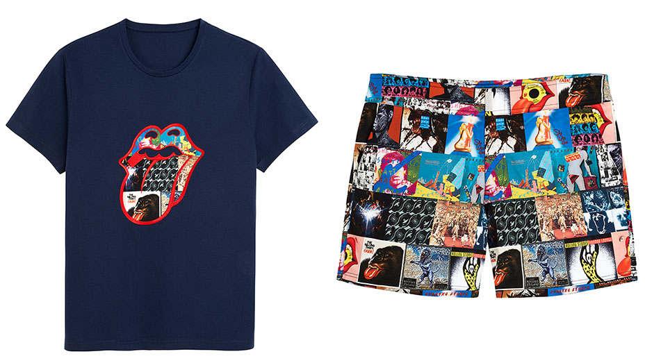 The Rolling Stones collaborate on men’s swimwear range