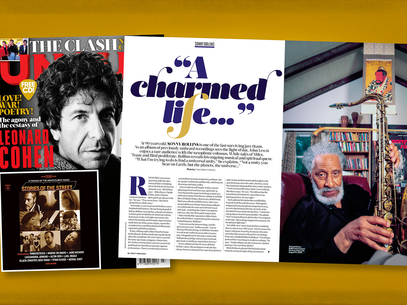 Sonny Rollins: “Musicians can live a charmed life”
