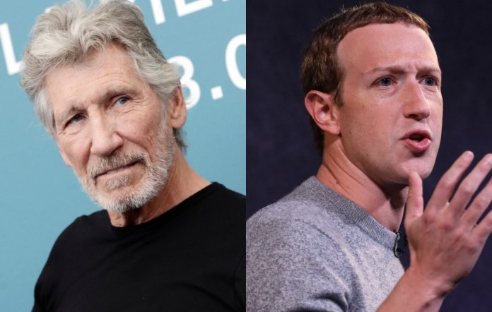 Roger Waters Mark Zuckerberg Facebook another brick in the wall