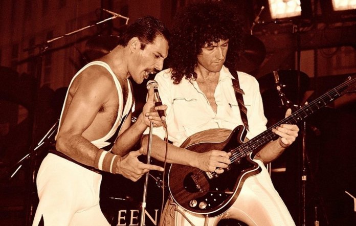 Freddie Mercury Brian May