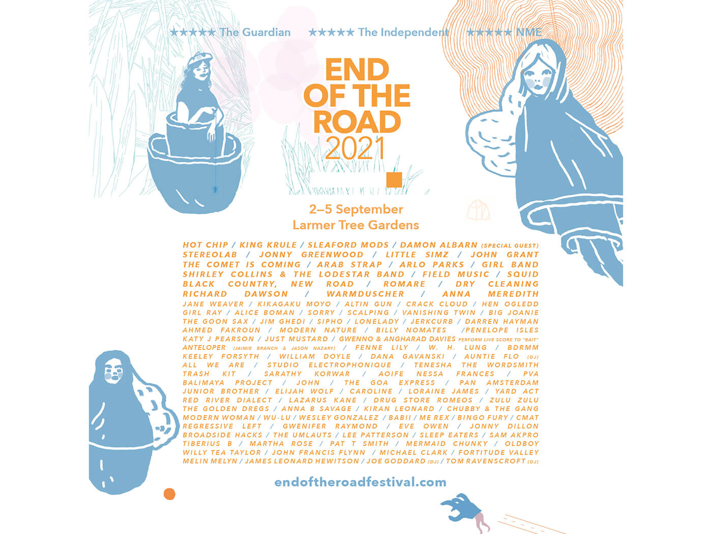 Damon Albarn announced for End Of The Road Festival