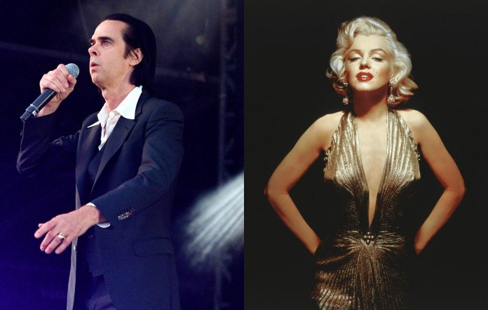Nick Cave and Marilyn Monroe