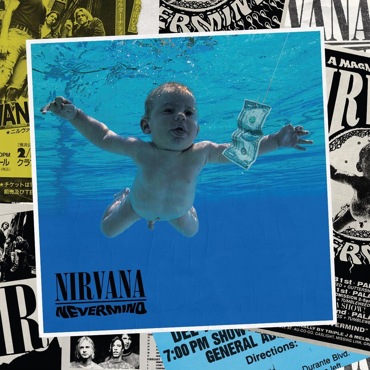 Nirvana Nevermind 30th anniversary artwork