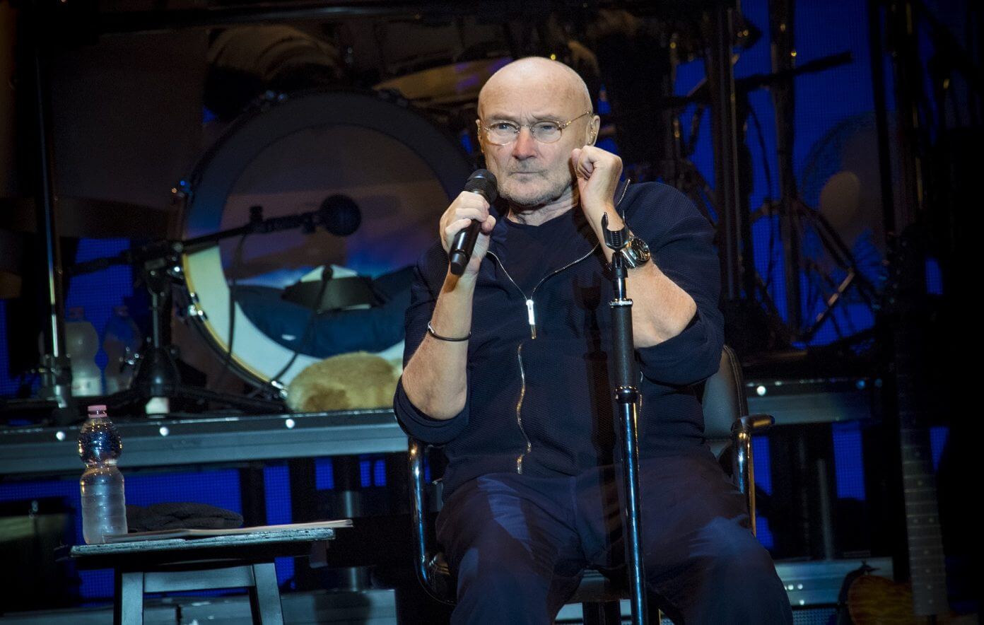 Phil Collins shares health update: “I can barely hold a stick”