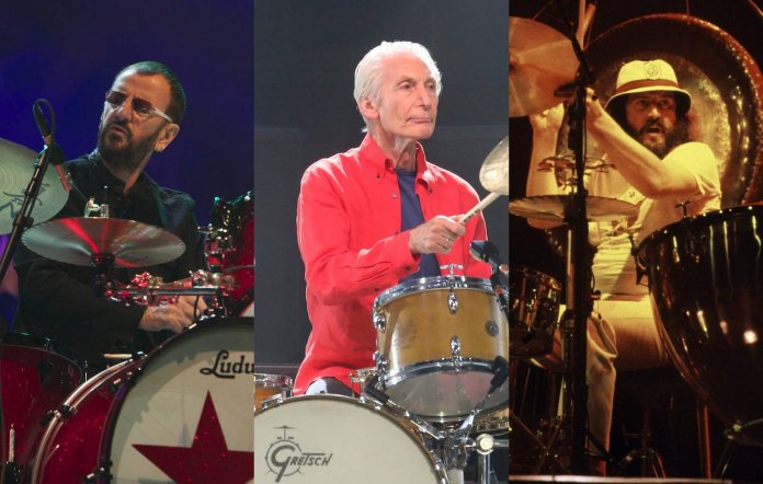 Ringo Starr, Charlie Watts, John Bonham