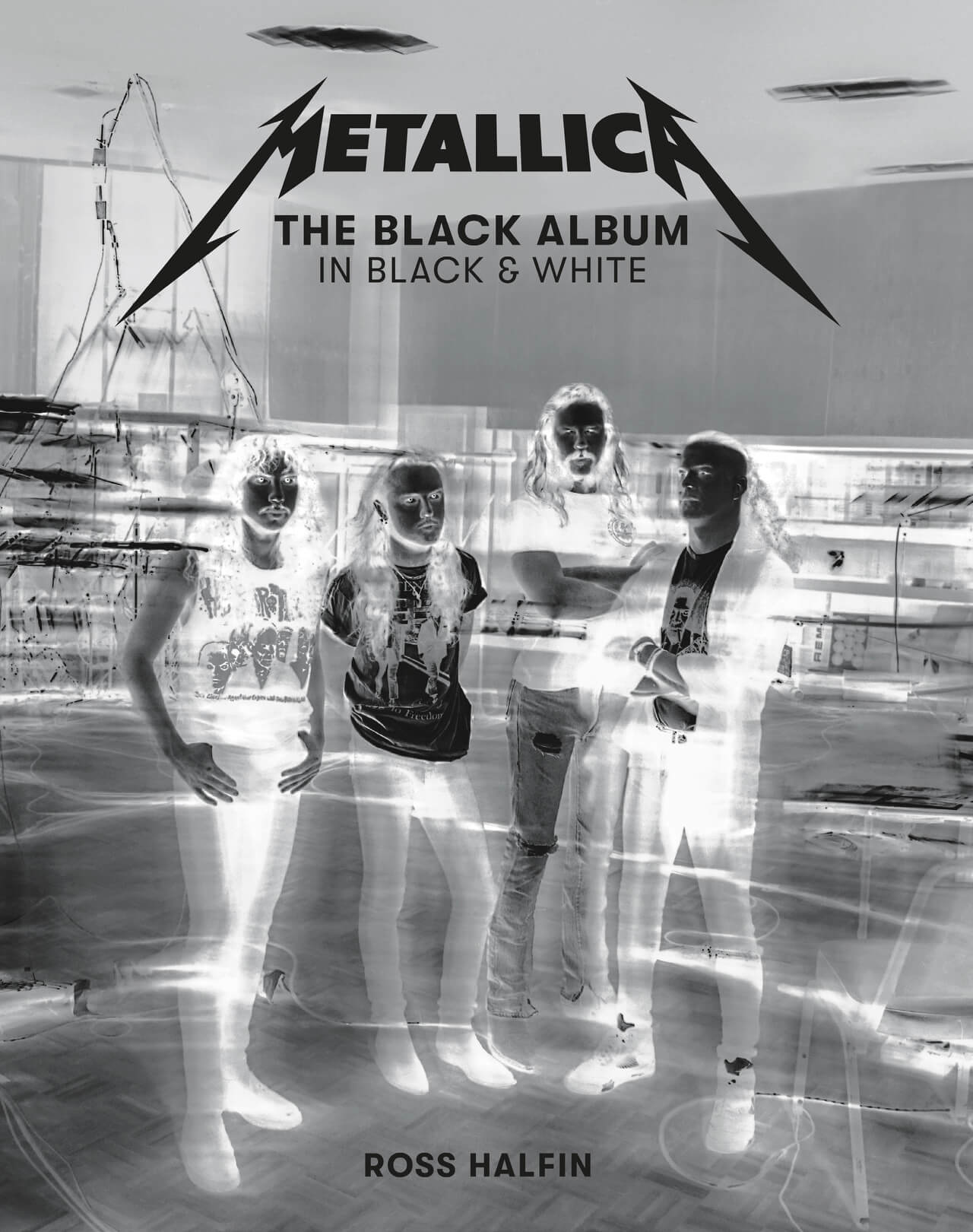 Metallica photo book Black Album Black and White 