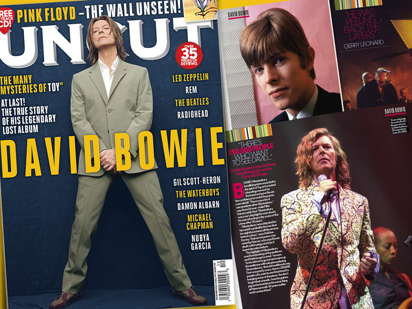 A David Bowie special, Pink Floyd, The Waterboys, REM and more star in the new issue of Uncut