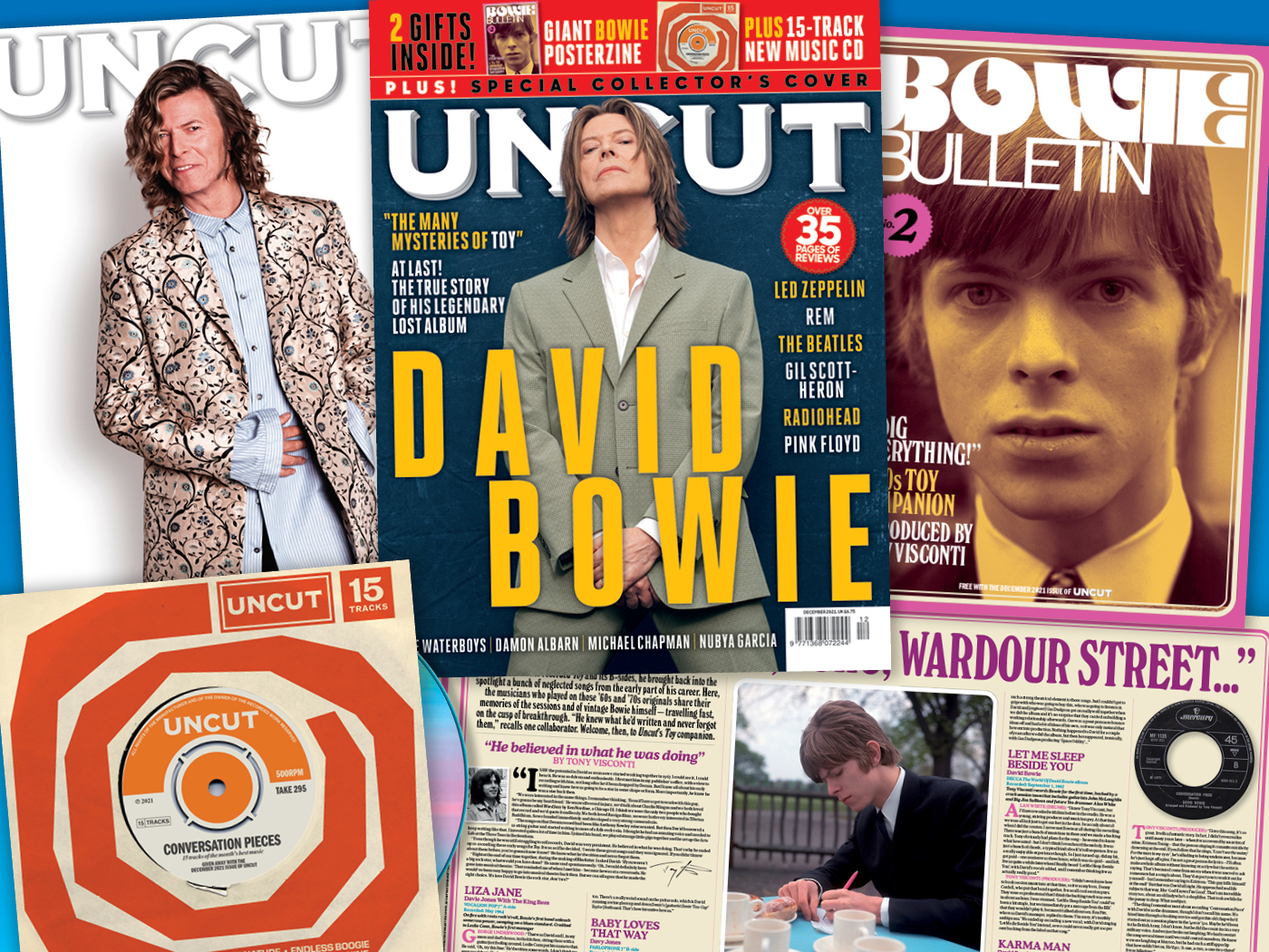 Inside Uncut’s new free posterzine, Bowie Bulletin No. 2