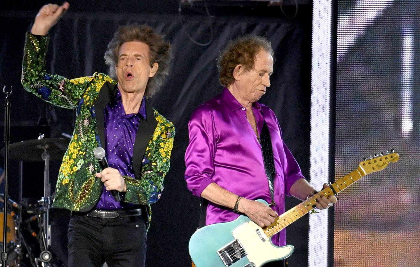 Mick Jagger and Keith Richards celebrate the 60th anniversary of their first proper meeting