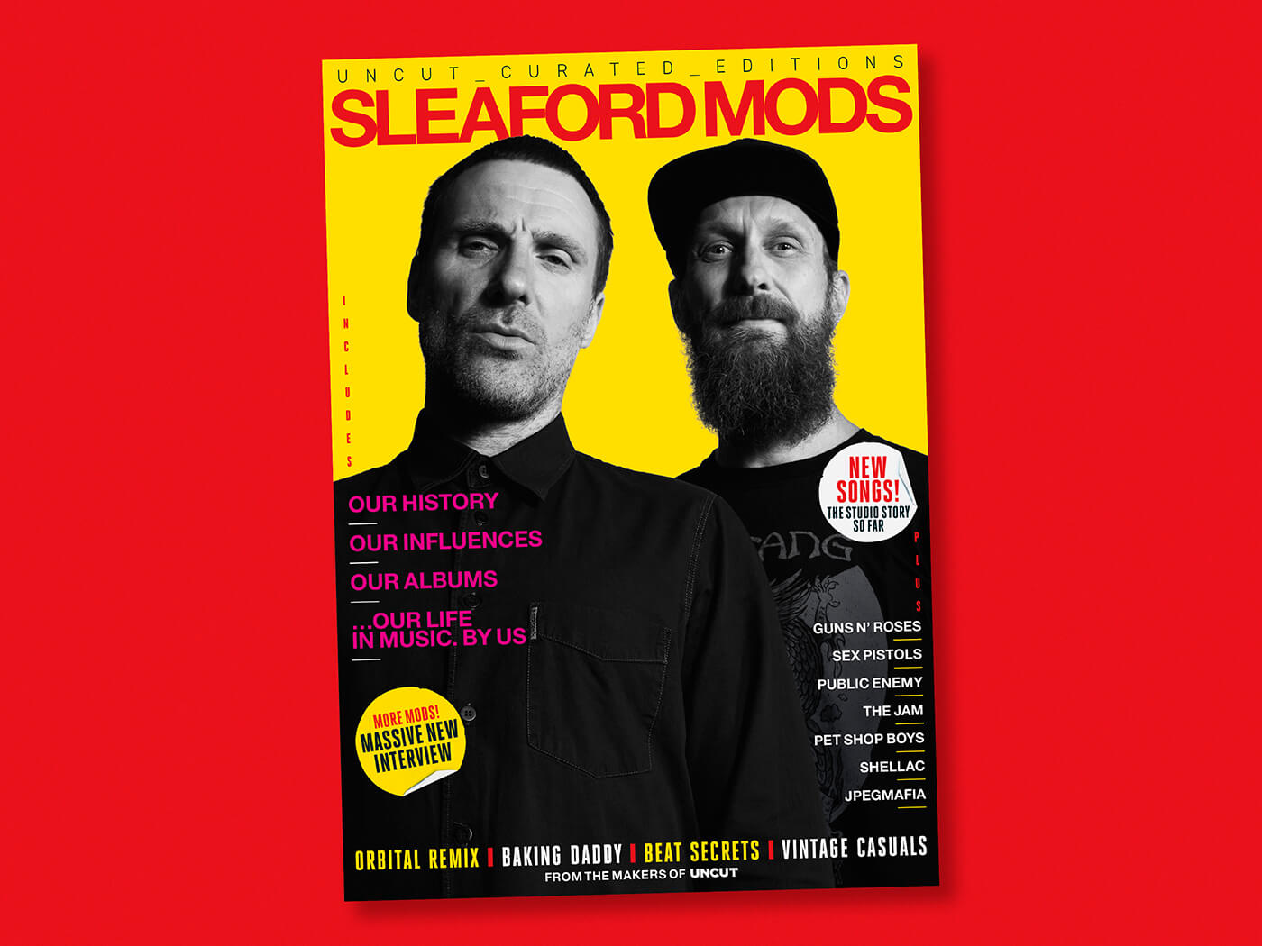 Introducing our latest online exclusive: Curated By Sleaford Mods
