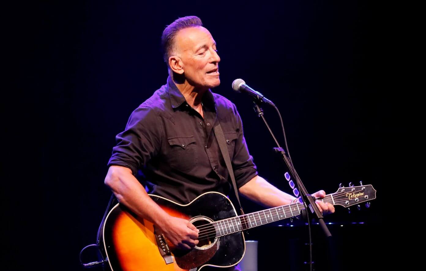 Watch Bruce Springsteen bring solo version of “The River” to Colbert