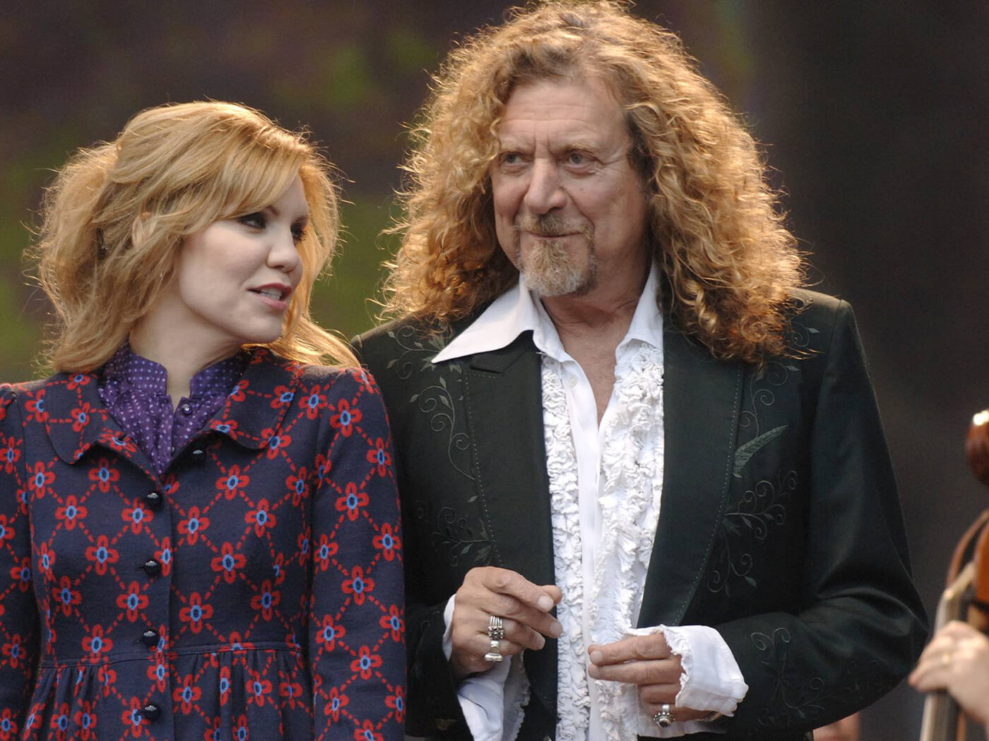 Watch Robert Plant and Alison Krauss perform “Trouble With My Lover” and “Can’t Let Go” on Colbert