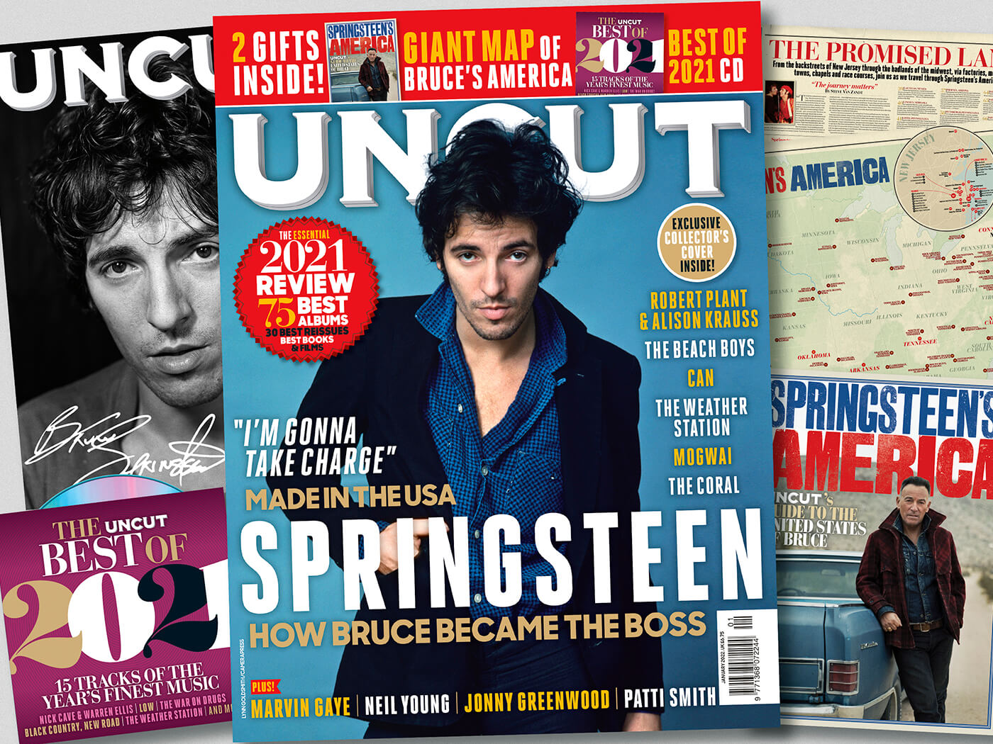 Bruce Springsteen and our Review Of 2021 in the new Uncut