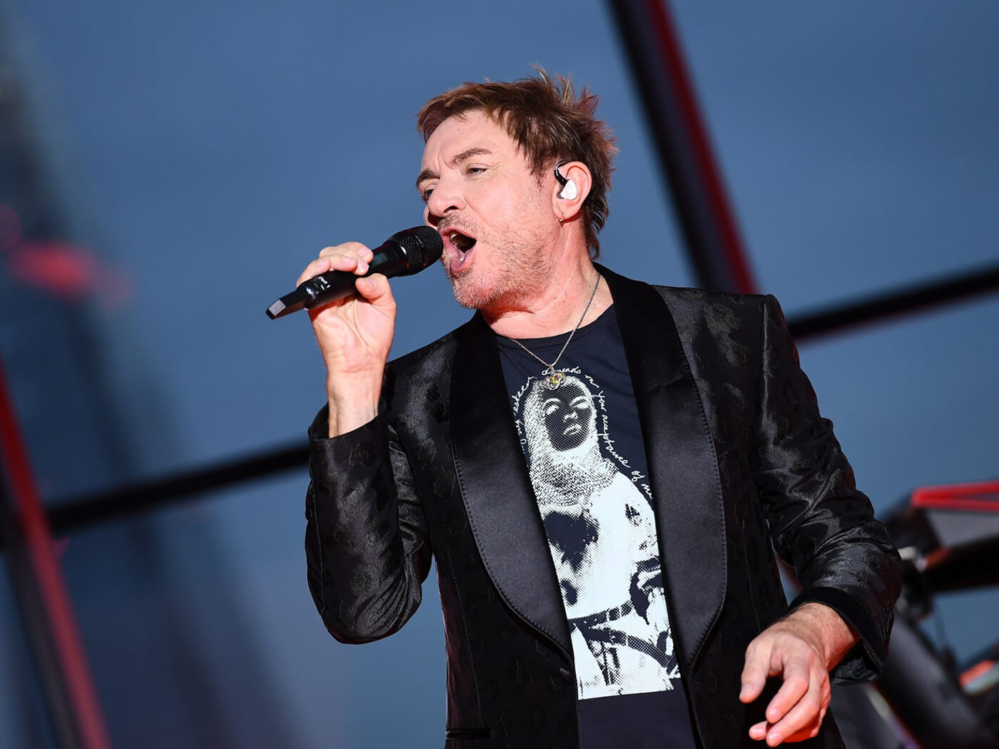 Simon Le Bon from Duran Duran