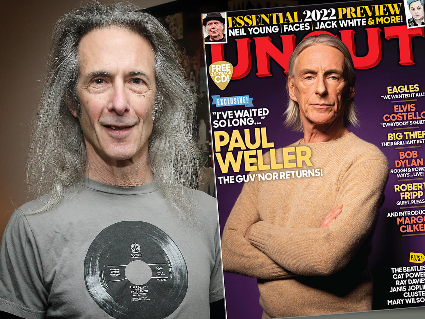 Lenny Kaye: “Music exists in the present tense”