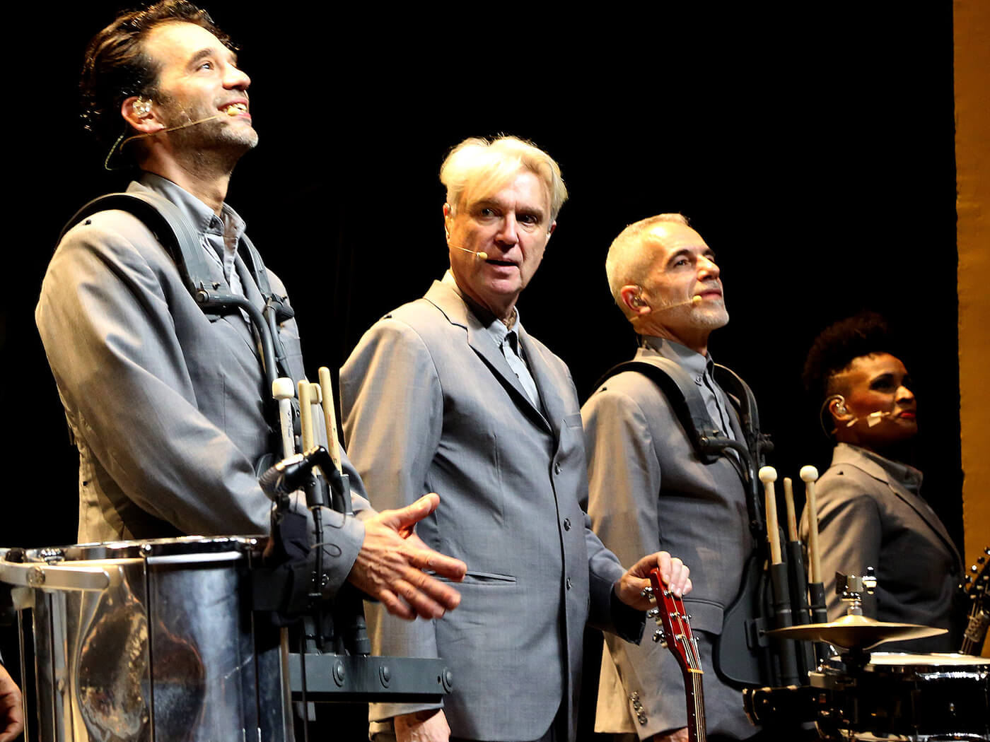 David Byrne’s American Utopia resumes with modified show amid Omicron surge in New York