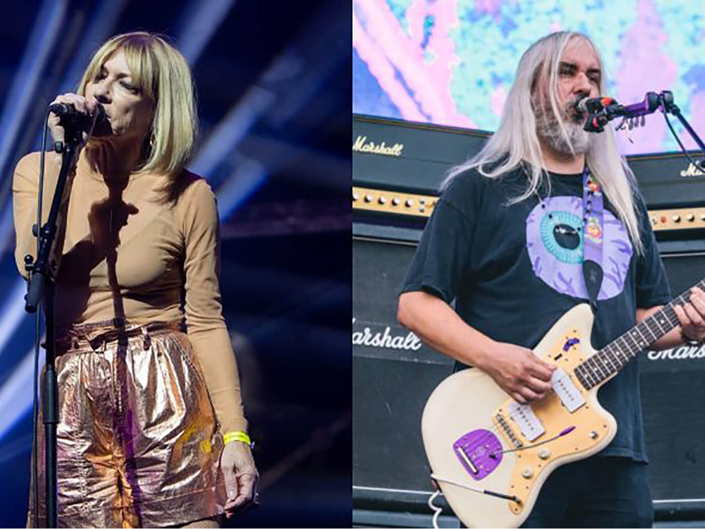 Kim Gordon and J Mascis share two songs “Abstract Blues” and “Slow Boy”