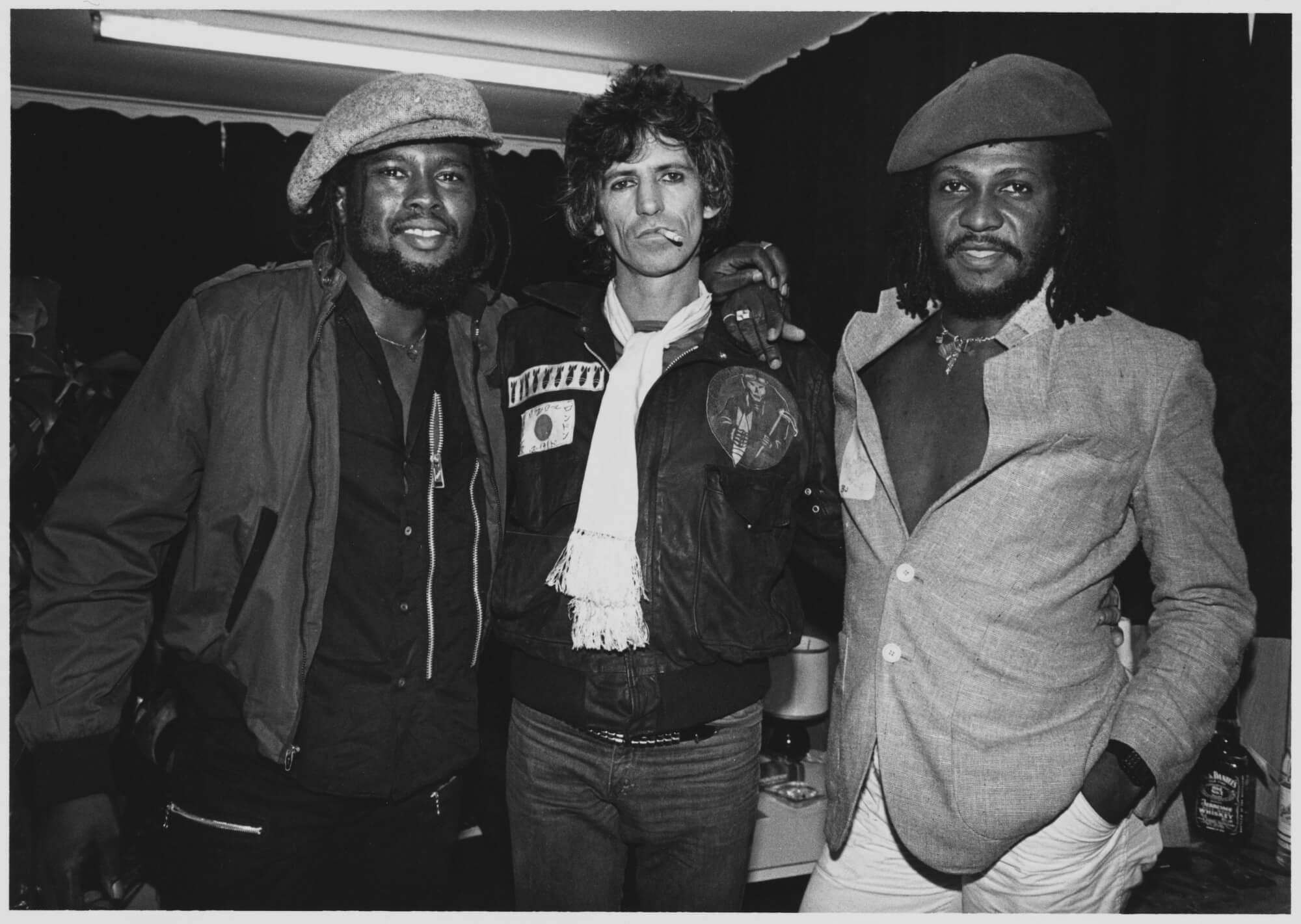 Sly & Robbie alongside Keith Richards