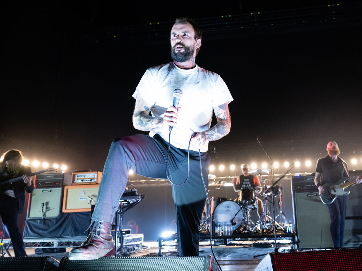 Watch IDLES give CRAWLER songs their live debut as they kick off UK tour