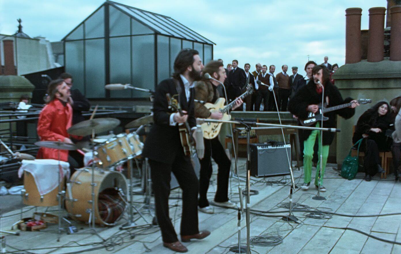 The Beatles: Get Back rooftop concert to screen in IMAX cinemas