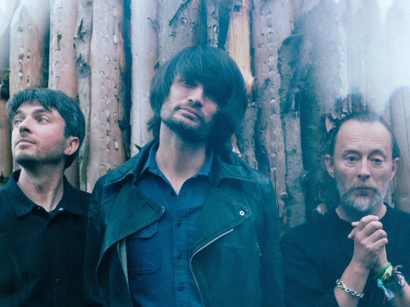 Thom Yorke, Johnny Greenwood and Tom Skinner