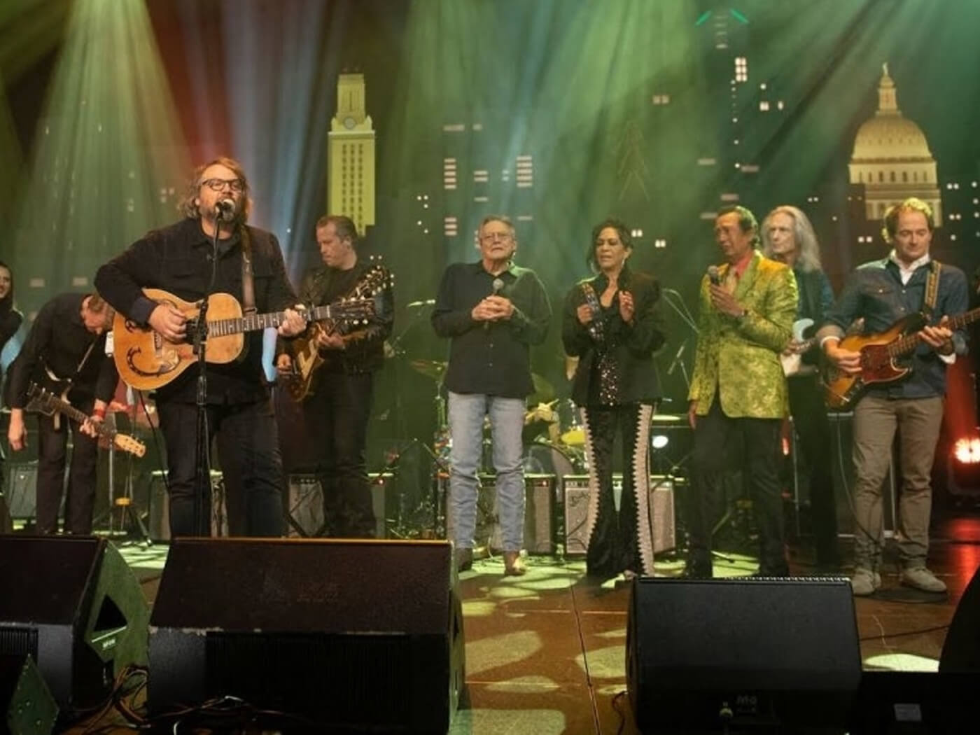 Watch Wilco perform “California Stars” with all-star cast at ACL Hall of Fame induction