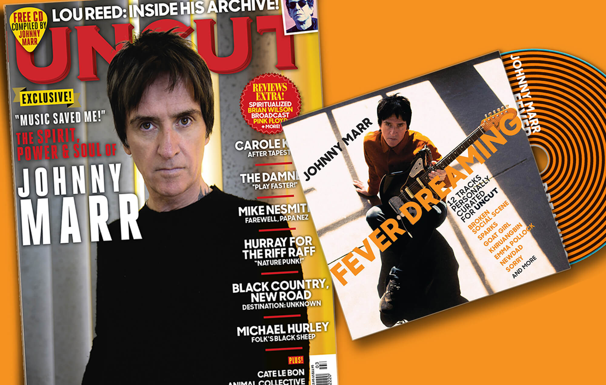 The new issue of Uncut comes with an exclusive Johnny Marr CD