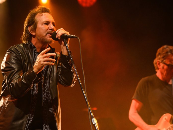 Eddie Vedder of Pearl Jam. Credit: Scott Dudelson/Getty Images