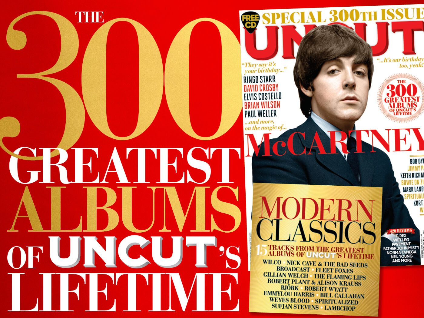 The 300 Greatest Albums in Uncut's Lifetime