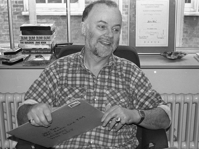 John Peel. Credit: Martyn Goodacre/Getty Images