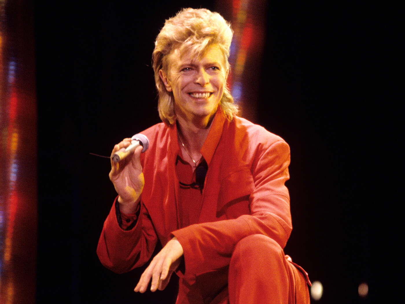 David Bowie performing in 1987. Credit: Ebet Roberts/Redferns
