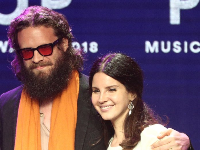 Father John Misty and Lana Del Rey together in 2018