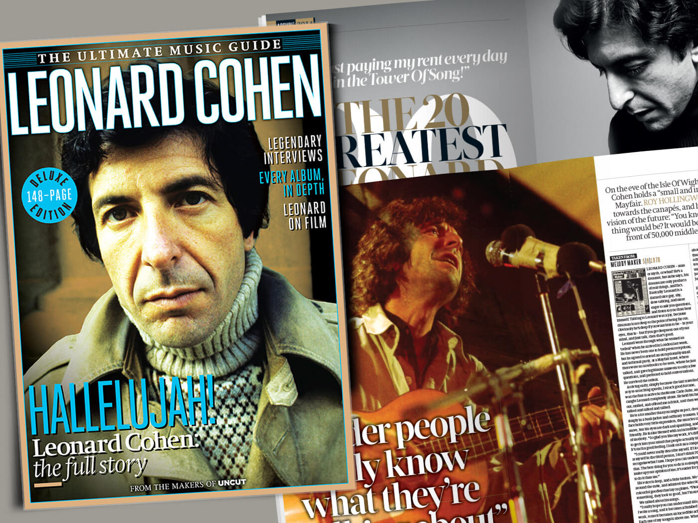 Deluxe Ultimate Music Guide to Leonard Cohen