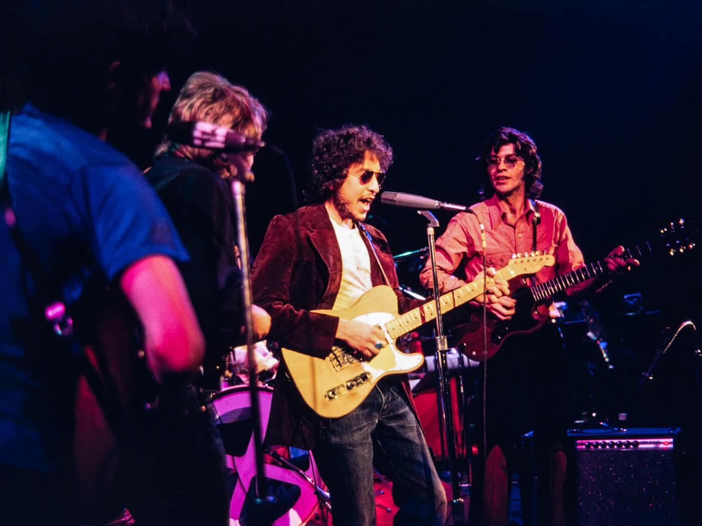 Des photos inédites de The Band et Bob Dylan dévoilées