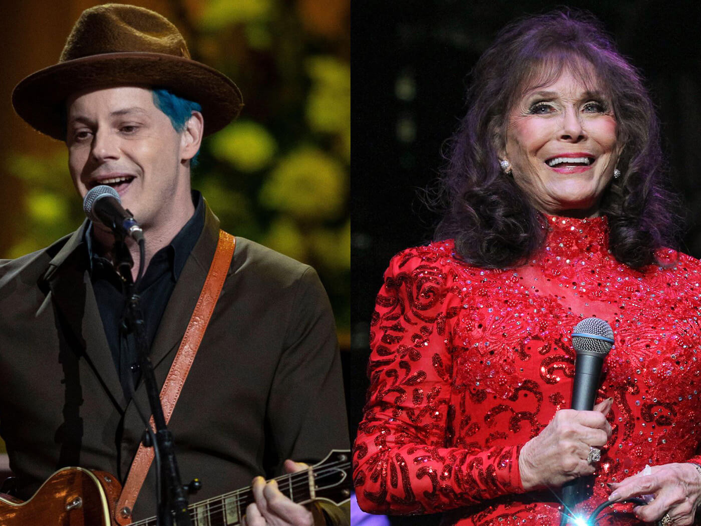 Jack White and the late Loretta Lynn