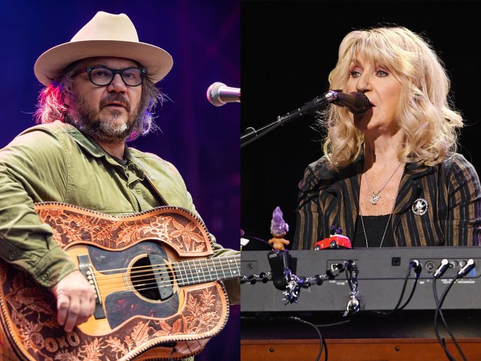 Jeff Tweedy (Per Ole Hagen via Redferns) + Christine McVie (Kevin Mazur via Getty Images)