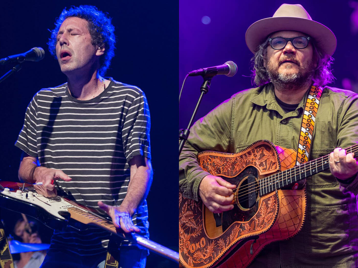 Ira Kaplan of Yo La Tengo and Jeff Tweedy of Wilco