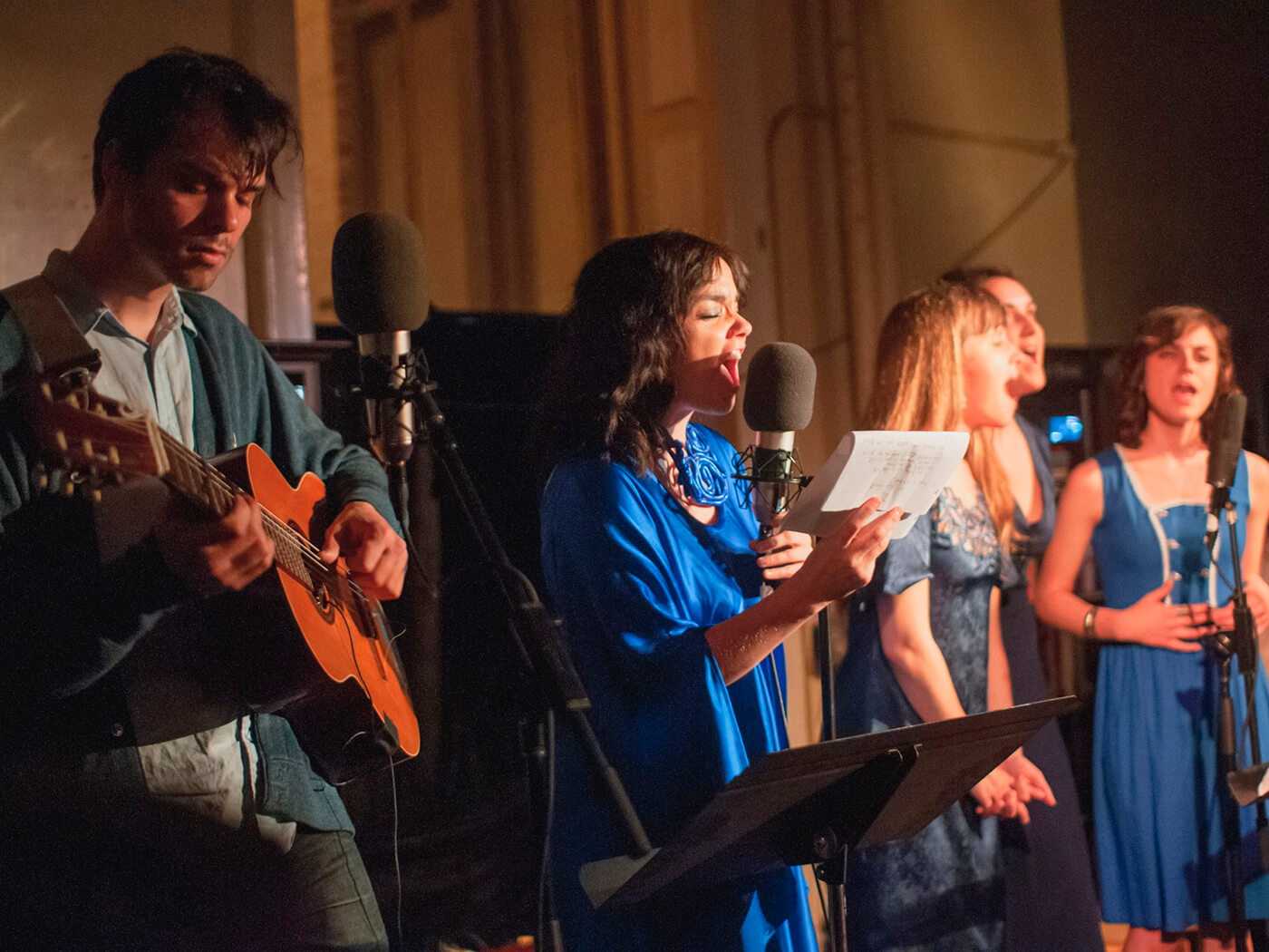 Hear Dirty Projectors and Björk’s previously unreleased version of “On and Ever Onward”