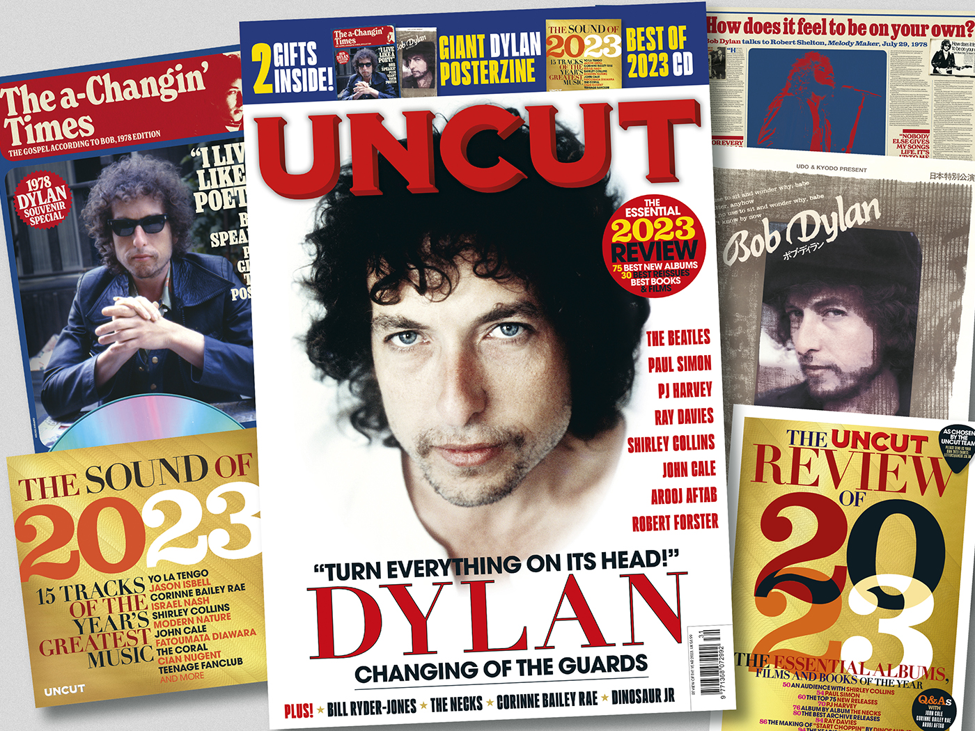 Bob Dylan y The Review Of 2023 en el nuevo Uncut Espanol News
