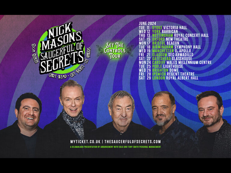 Nick Mason’s Saucerful Of Secrets annouce new tour dates