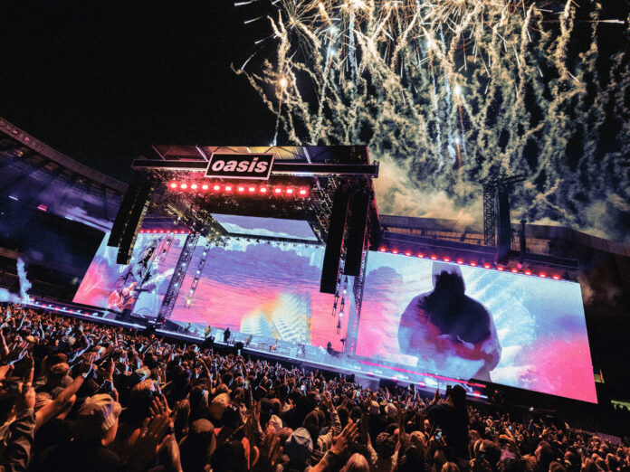 Oasis at Murrayfield Stadium, Edinburgh, August 2025