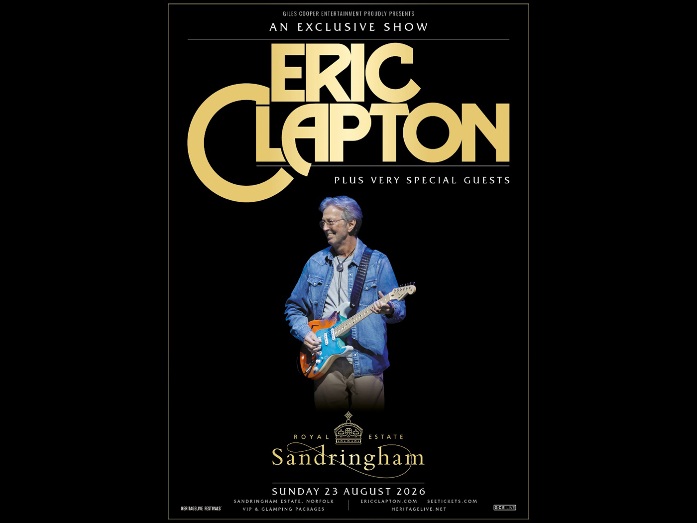 Eric Clapton announces huge outdoor show for 2026 - UNCUT