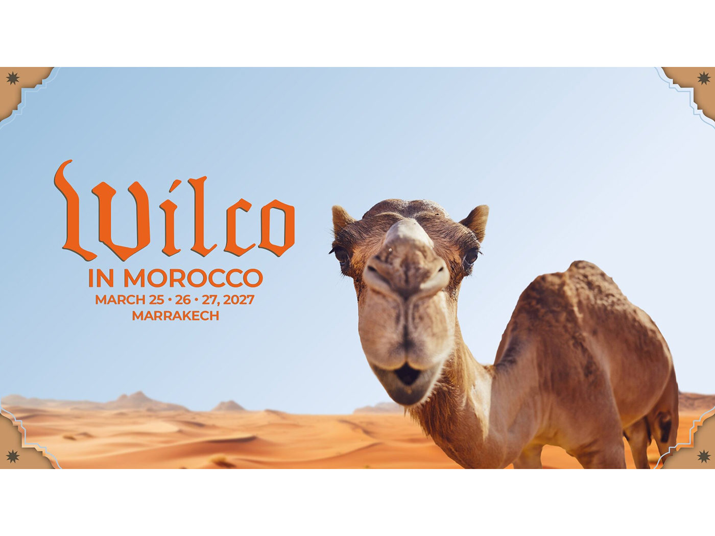 Wilco announce an African adventure - UNCUT